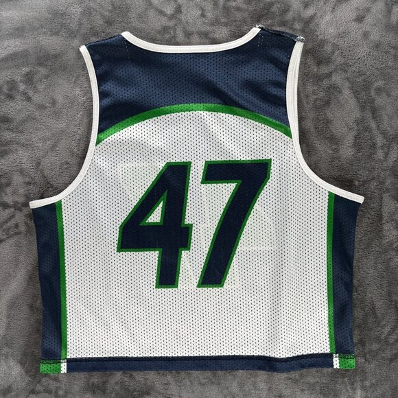 Georgetown Hoyas Lacrosse Jersey Reversible S/M NCAA Team Issued Player Game - Picture 4 of 7